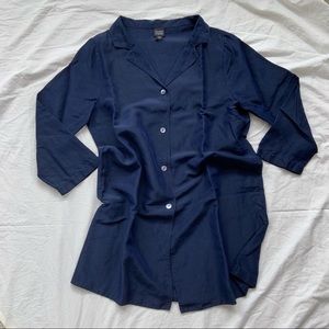Eileen Fisher Classic Button-front Tunic